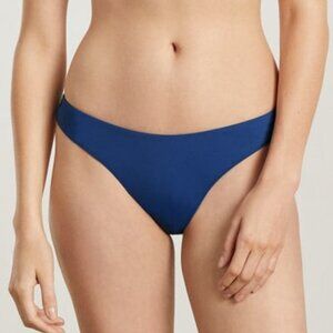 Everlane Swim Low Rise Bikini Bottom - Blue M